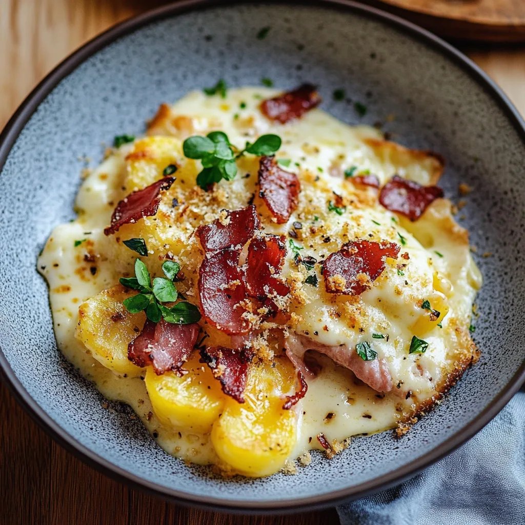 Carbonara Kartoffelauflauf