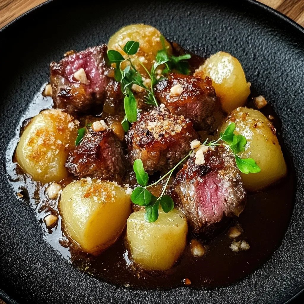 Rosenkohl Auflauf mit Kartoffel und Hackfleisch