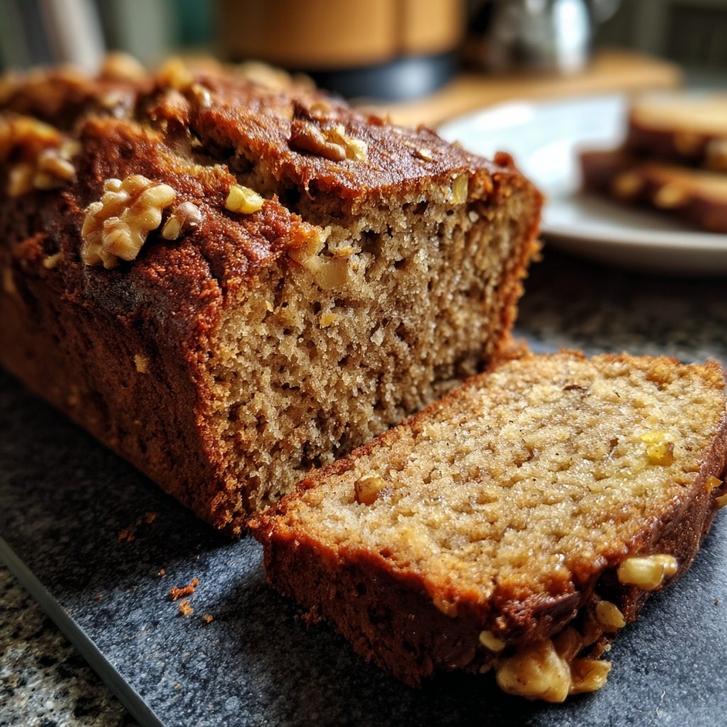 Bananenbrot ohne Mehl