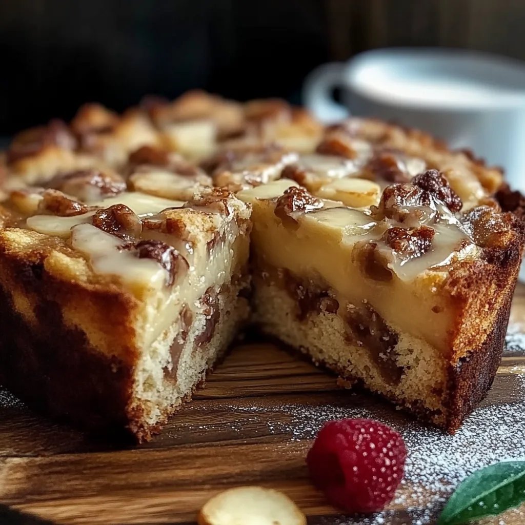 Zimtkuchen mit Äpfeln