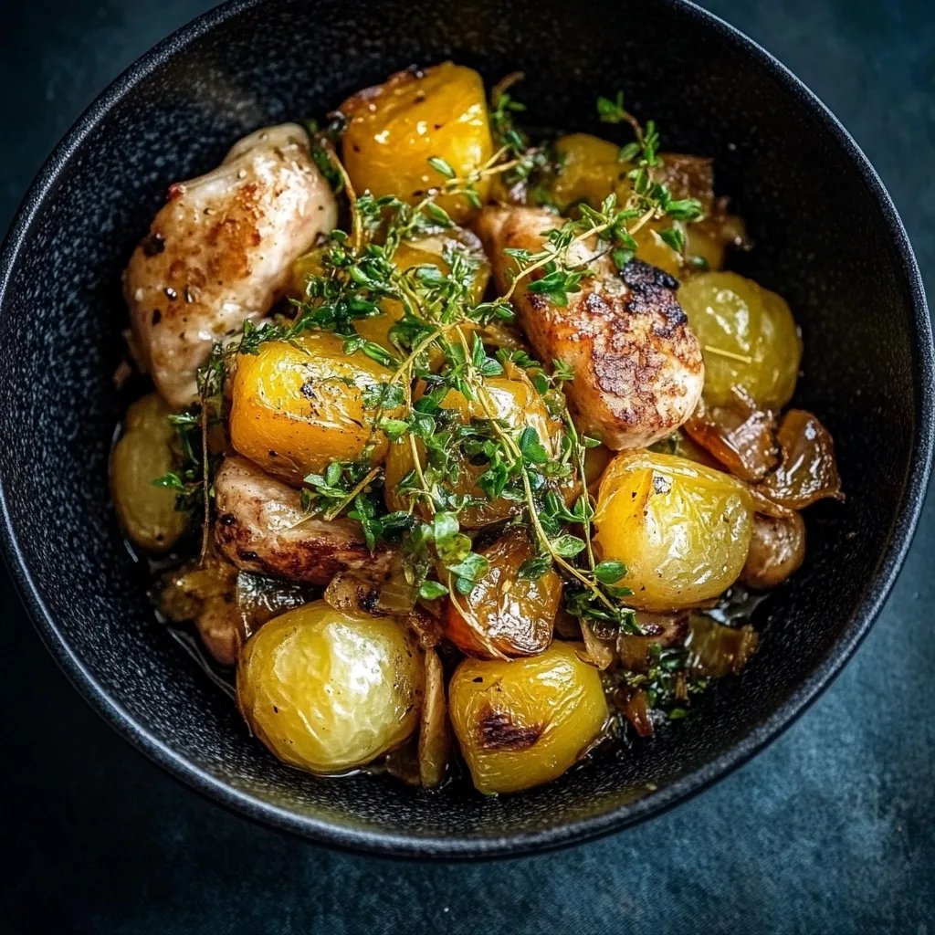 Herbstlicher Rosenkohl aus dem Ofen