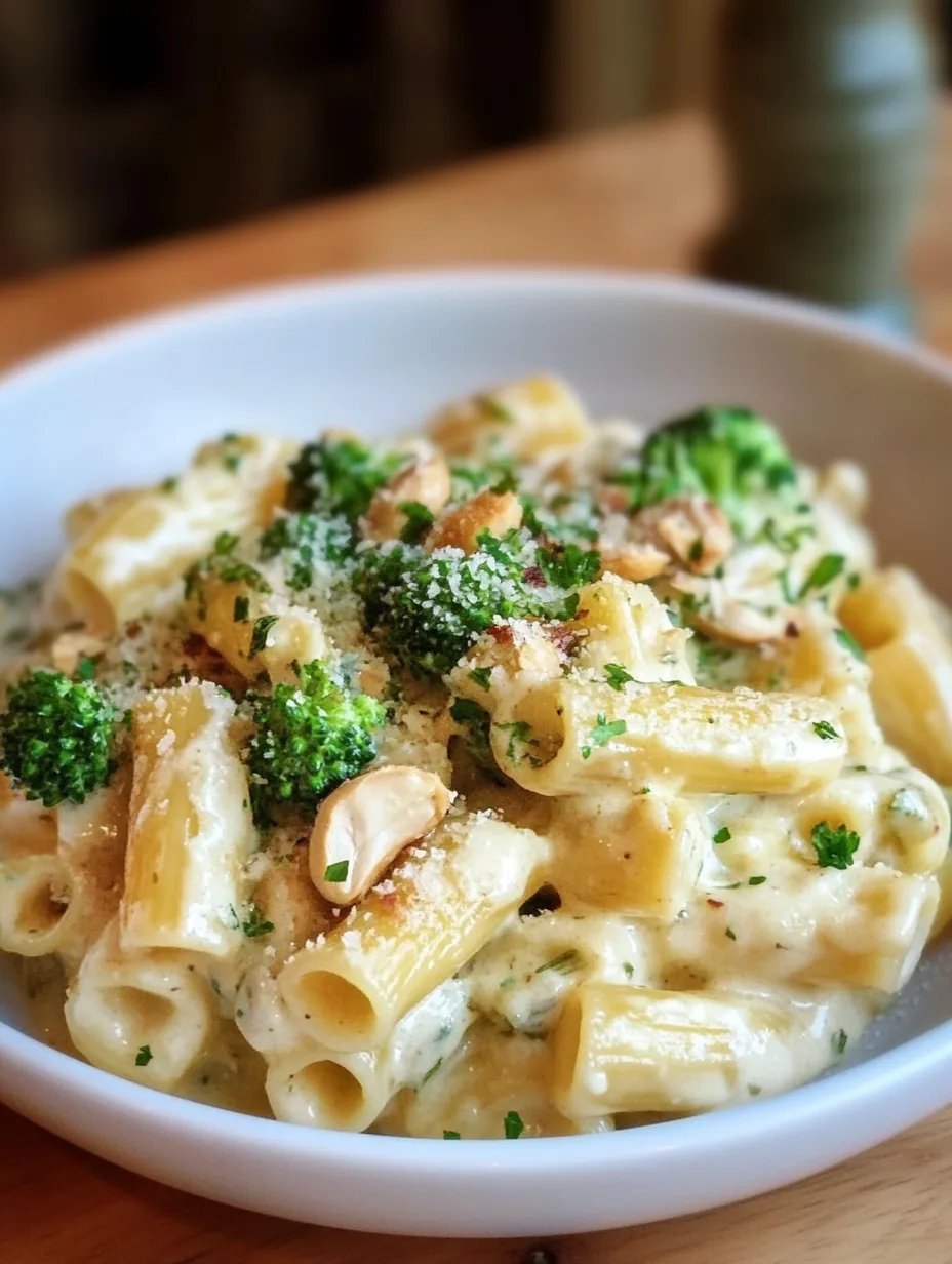 Cremige Nudeln mit Brokkoli