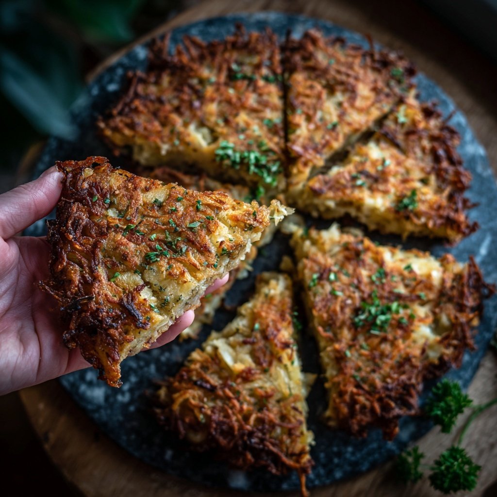 Blumenkohl Rösti Im Ofen