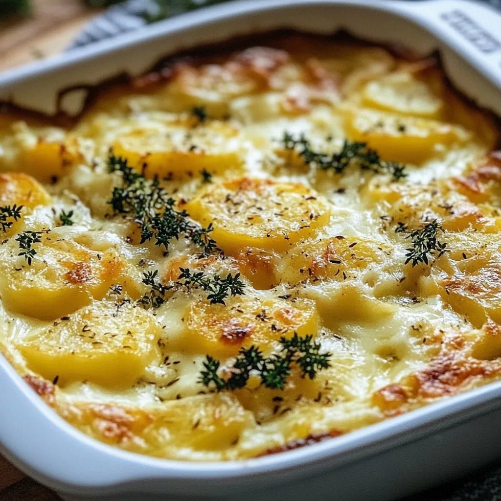 Kartoffel-Brokkoli-Gratin ohne Vorkochen