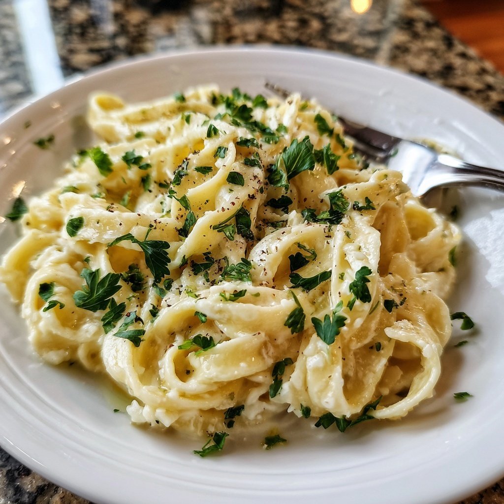 Schnell & Einfach 15-Minuten Knoblauchpasta