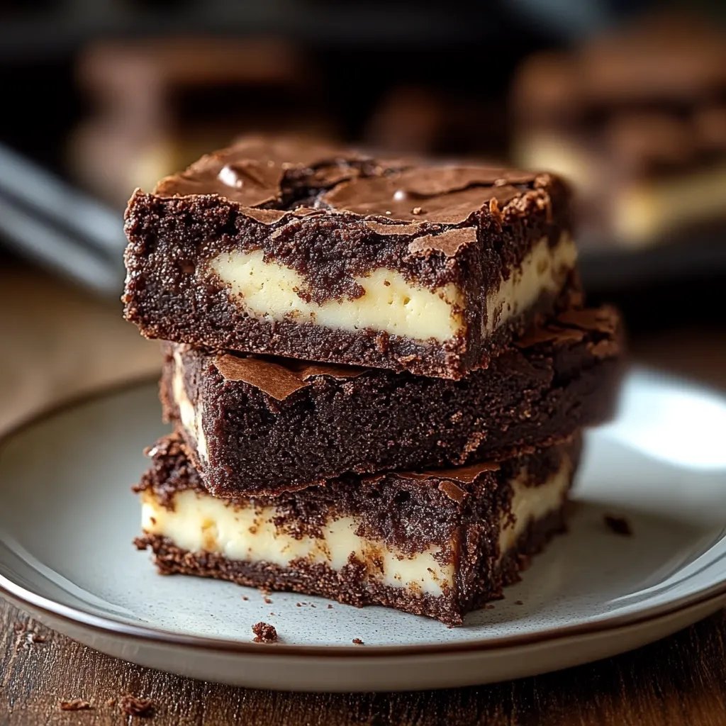 Frischkäse-Brownies