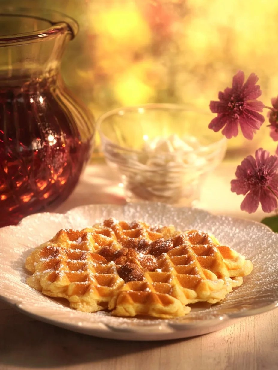 Das beste Waffelrezept der Welt
