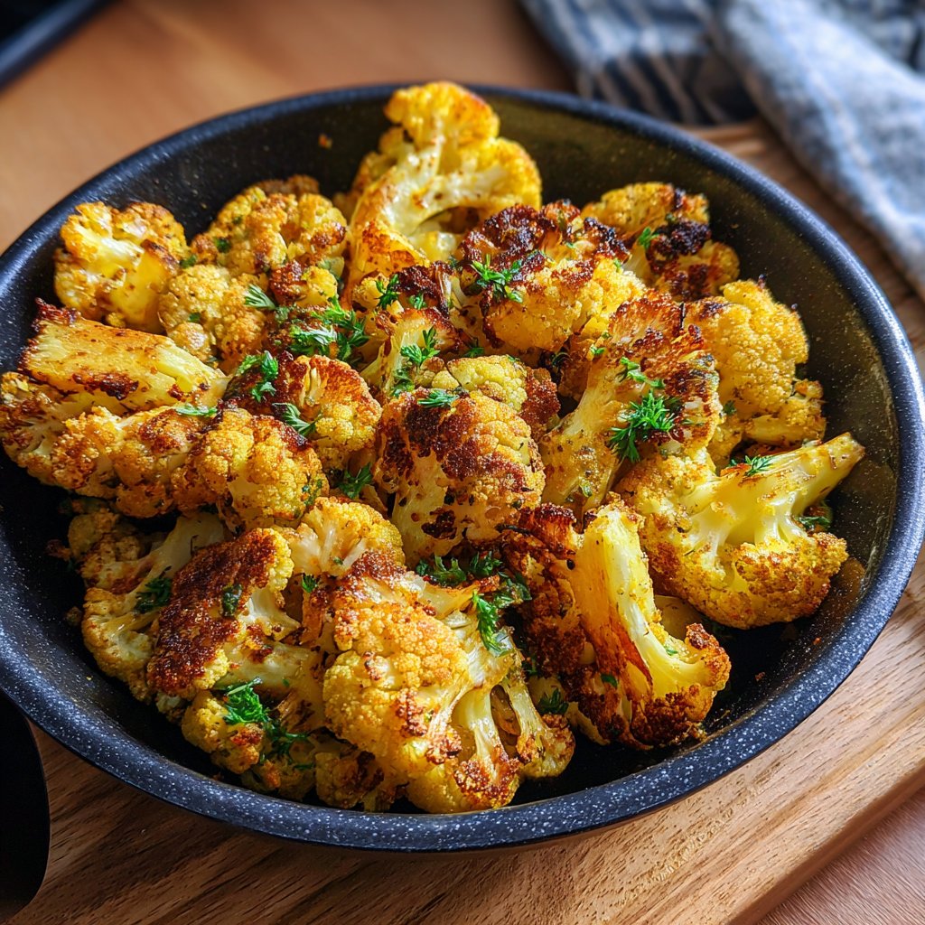 Blumenkohlpfanne mit Kreuzkümmel