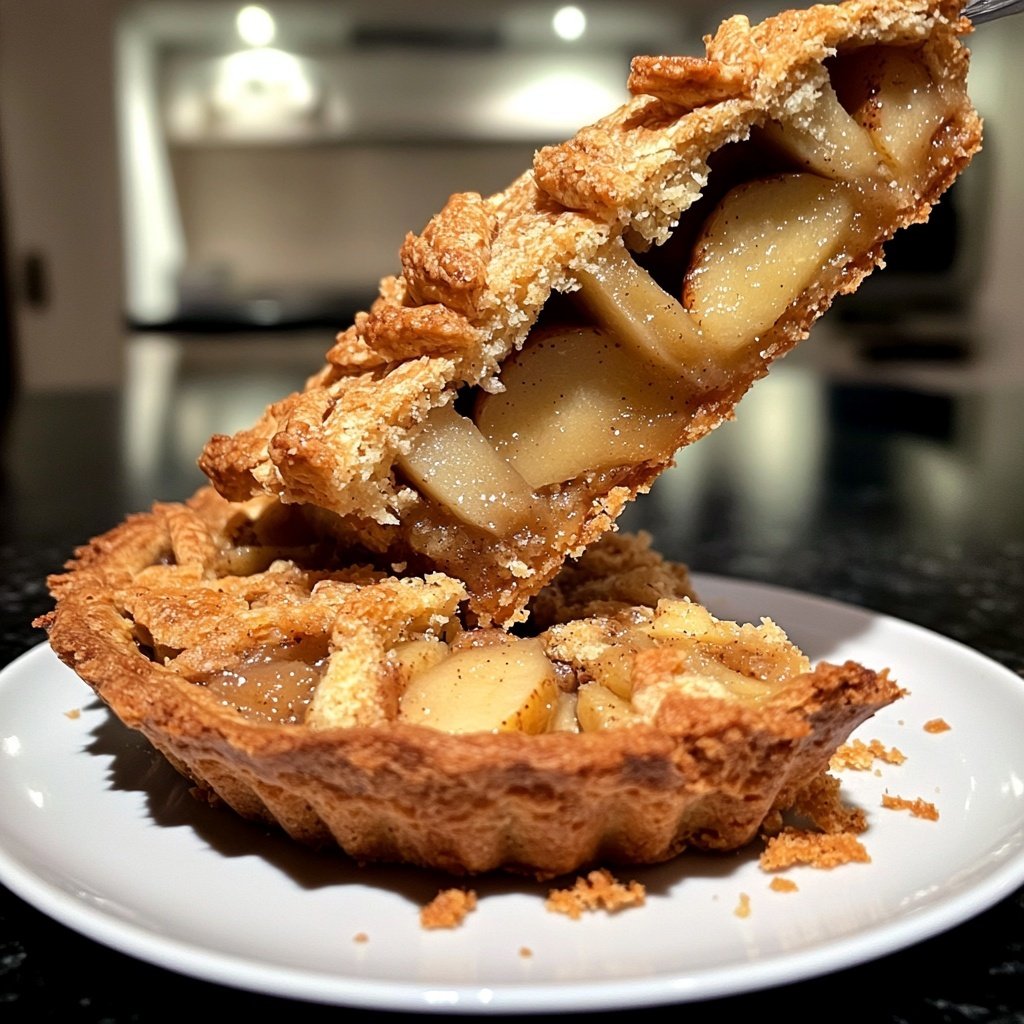 Weihnachtliche Birnentorte