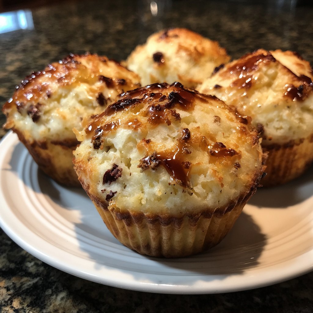 Muffins mit Joghurt und Kakao